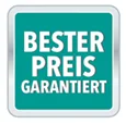 Siegel: Bester Preis garantiert