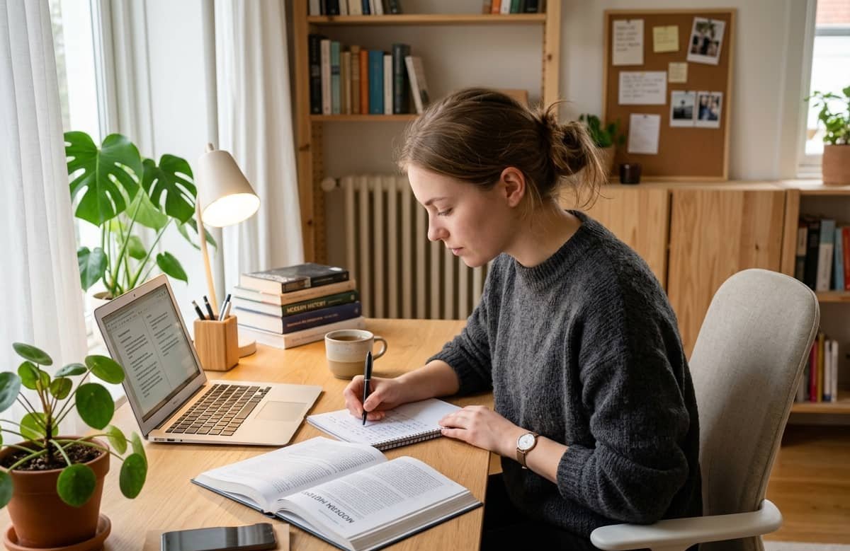 Konzentration verbessern beim Lernen zuhause