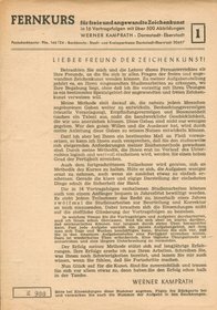 Der erste Fernkurs