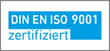 Siegel: DIN EN ISO 9011 zertifiziert